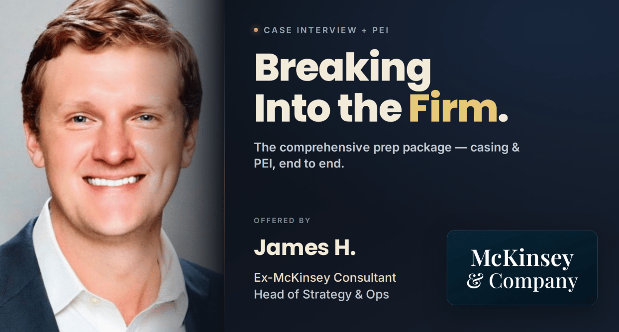 Break into The Firm: The Full McKinsey Prep Package