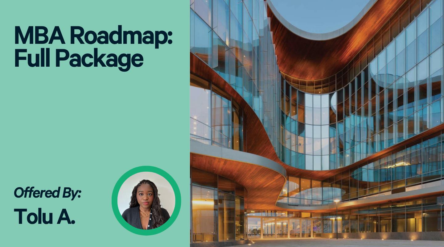 MBA Roadmap: Full Package
