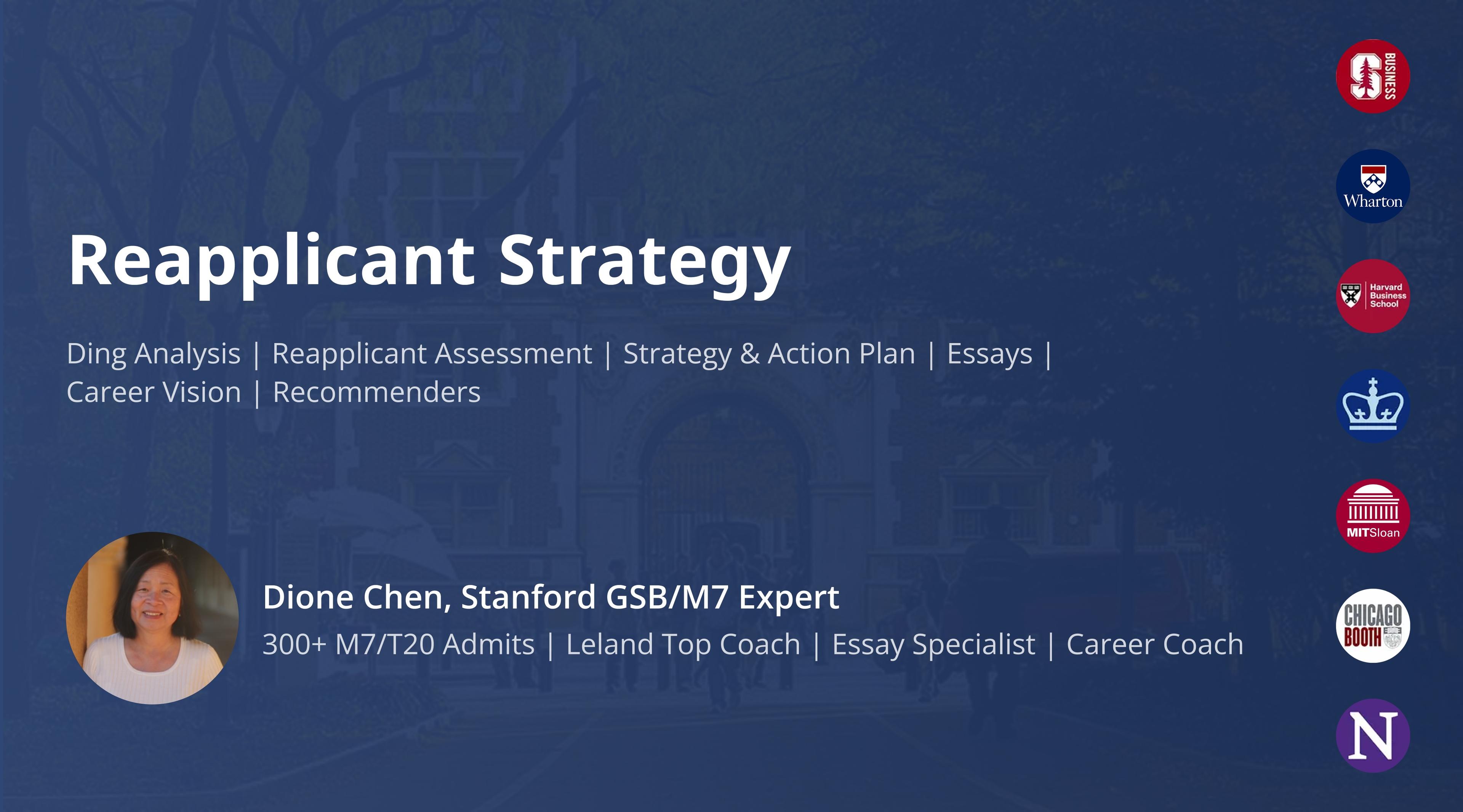 Reapplicant Strategy / Ding Analysis
