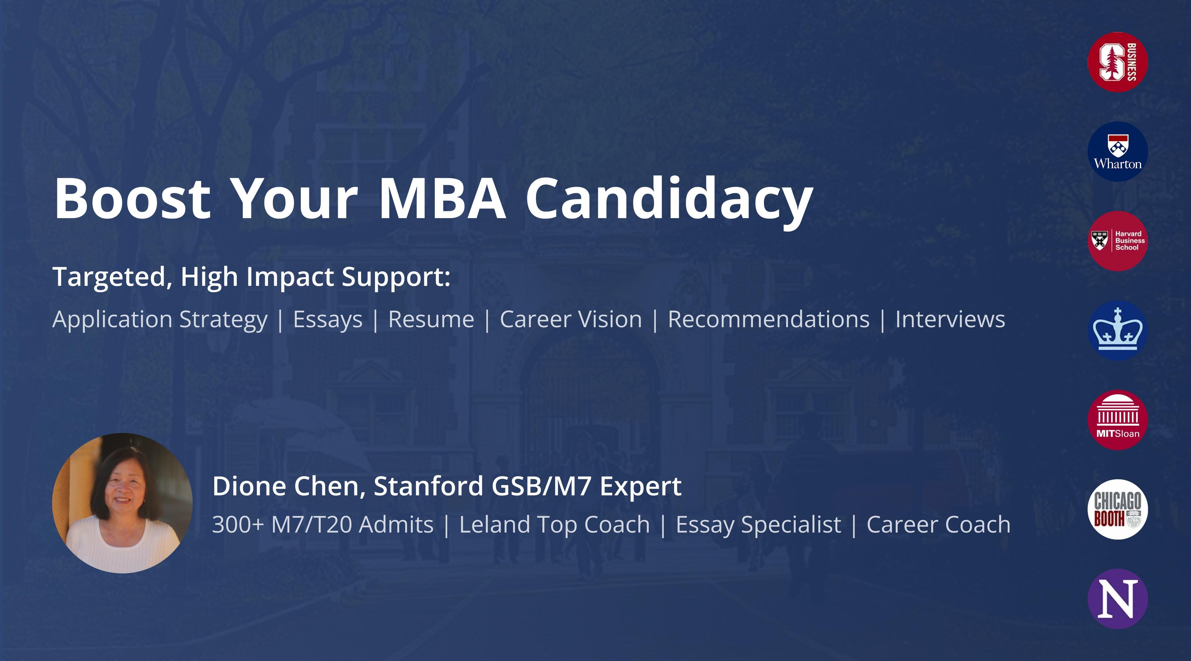 Boost Your MBA Applications 