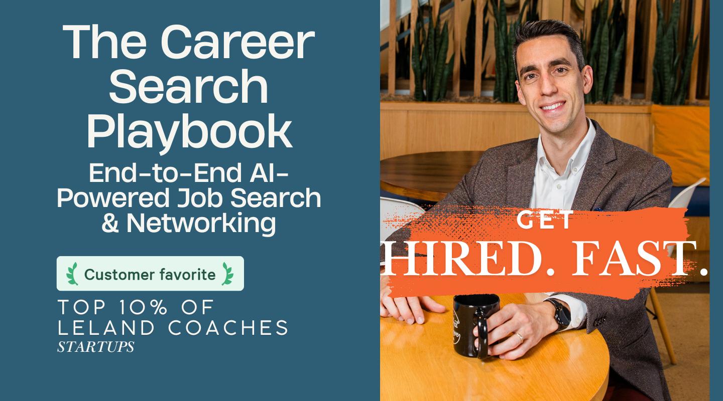 The Career Search Playbook: End-to-End AI-Powered Job Search & Networking
