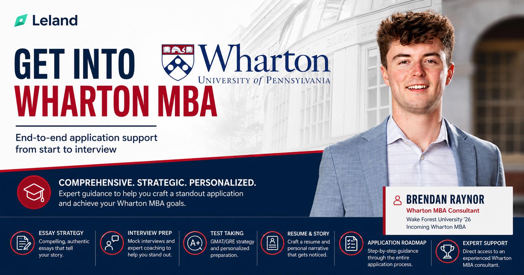 Comprehensive Wharton MBA Application + Interview Guidance
