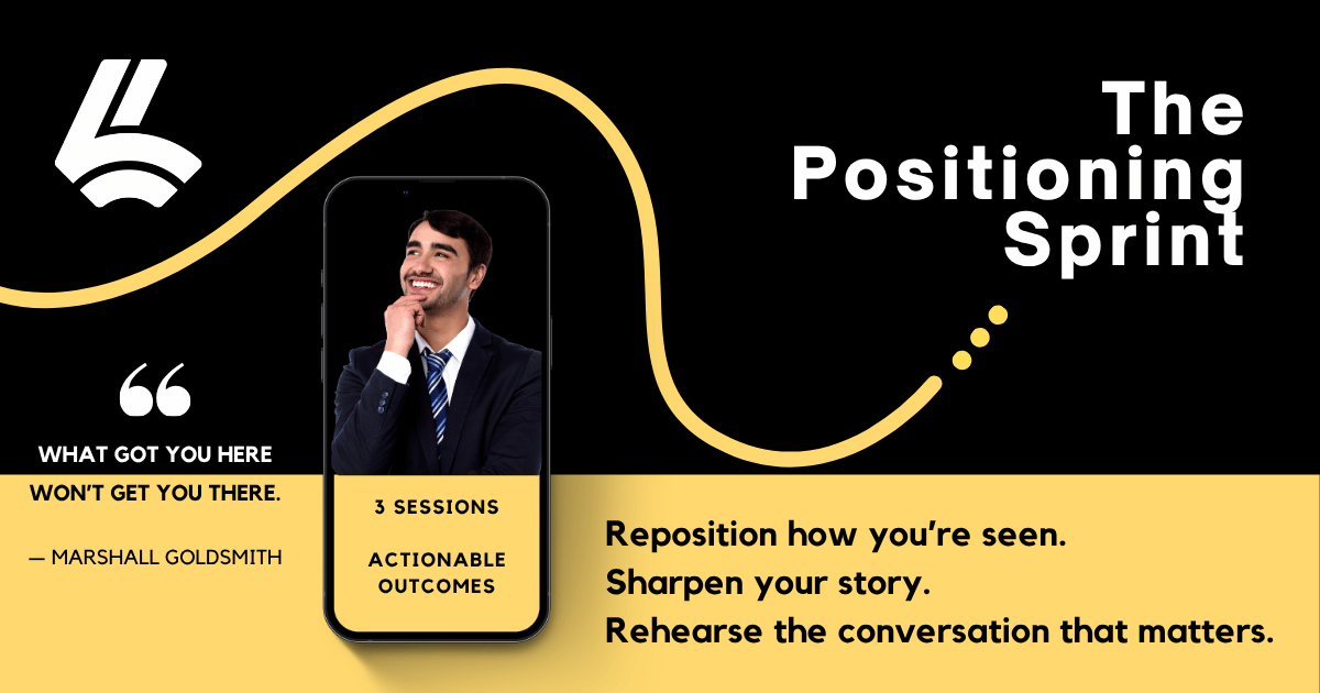 The Positioning Sprint: Sharpen Your Story in 3 Sessions