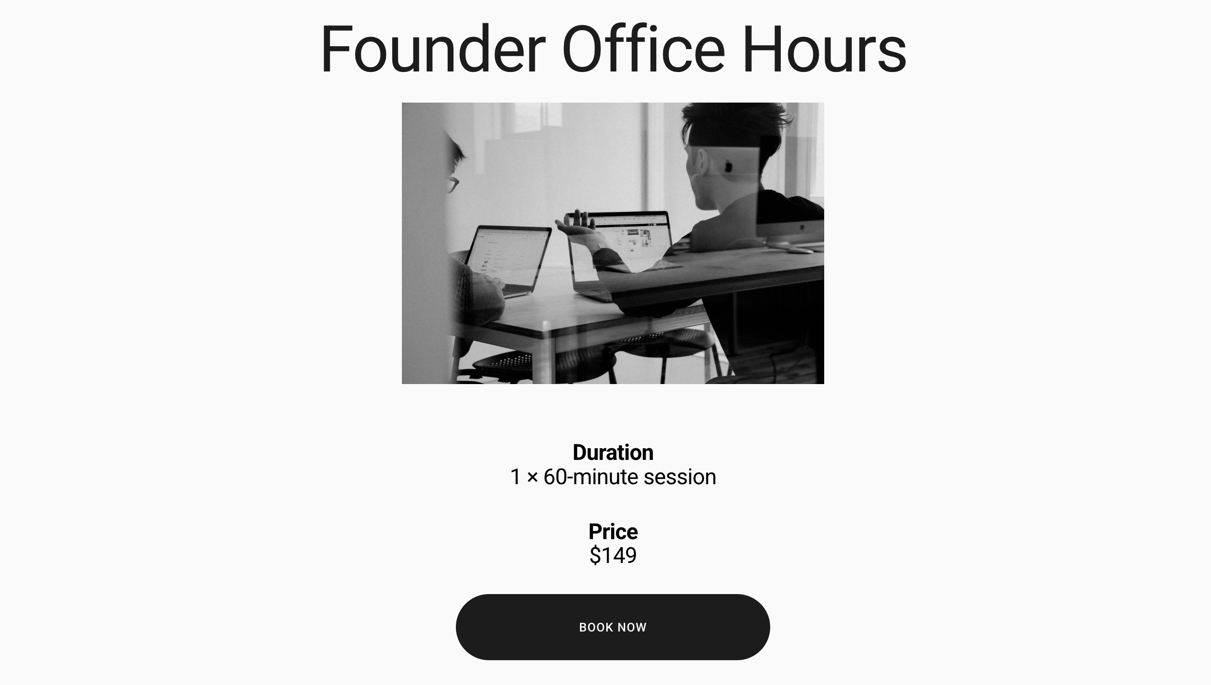 Founder Office Hours