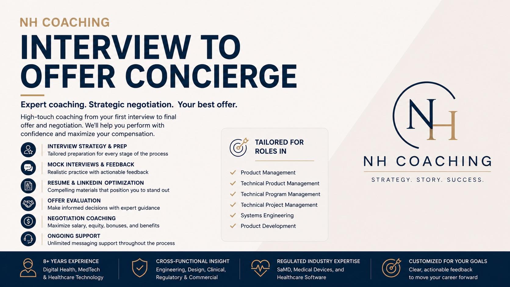 Interview to Offer Concierge | Health Tech, BioTech & MedTech