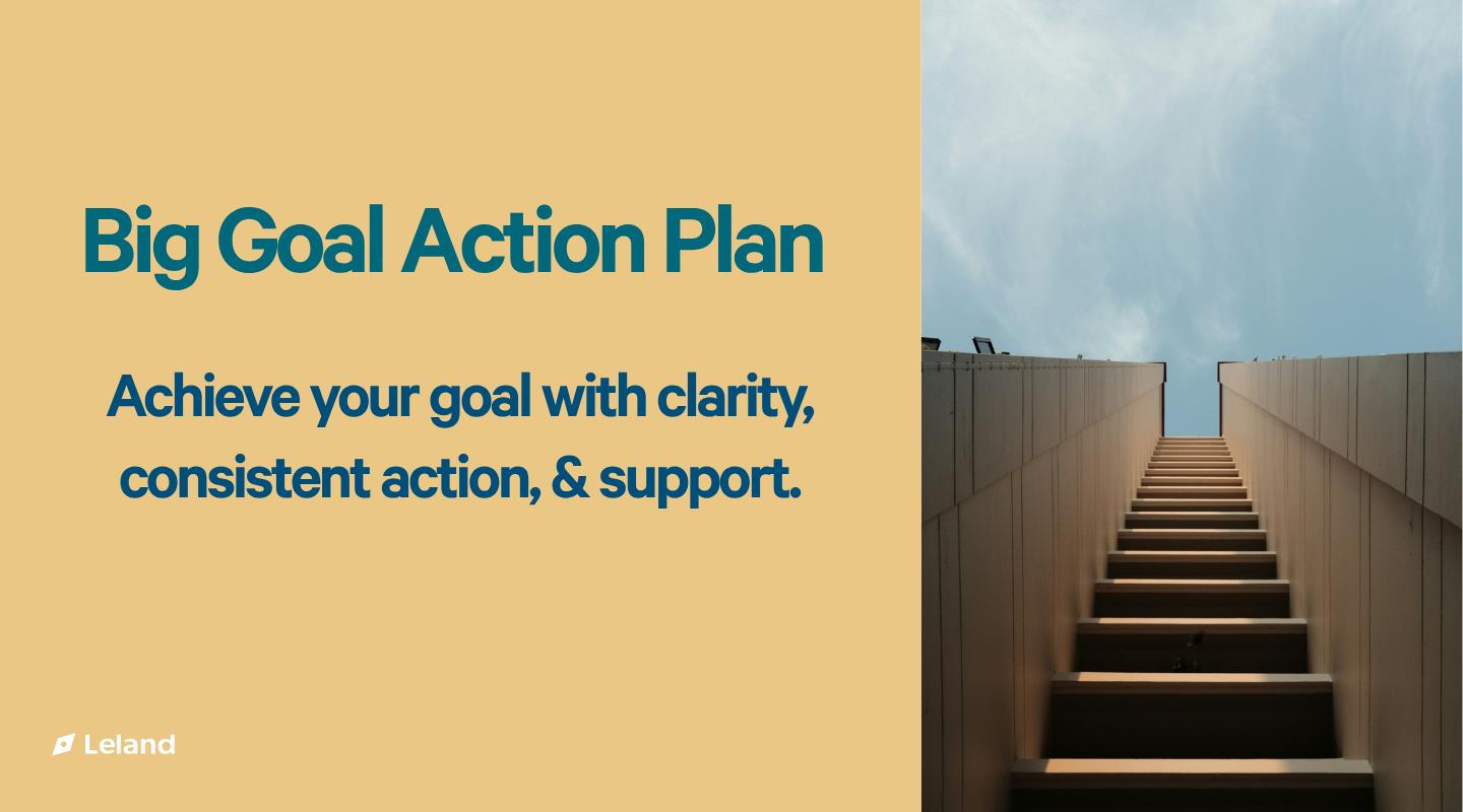 Big Goal Action Plan