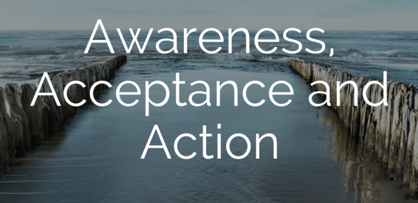 AWARENESS / ACCEPTANCE / ACTION 