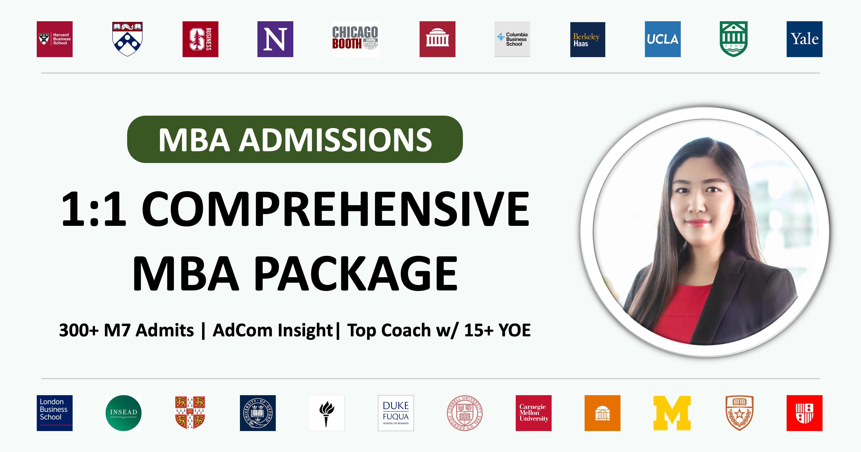 1:1 MBA Comprehensive Package