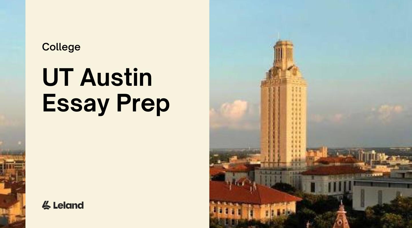 Write Powerful UT Austin Essays