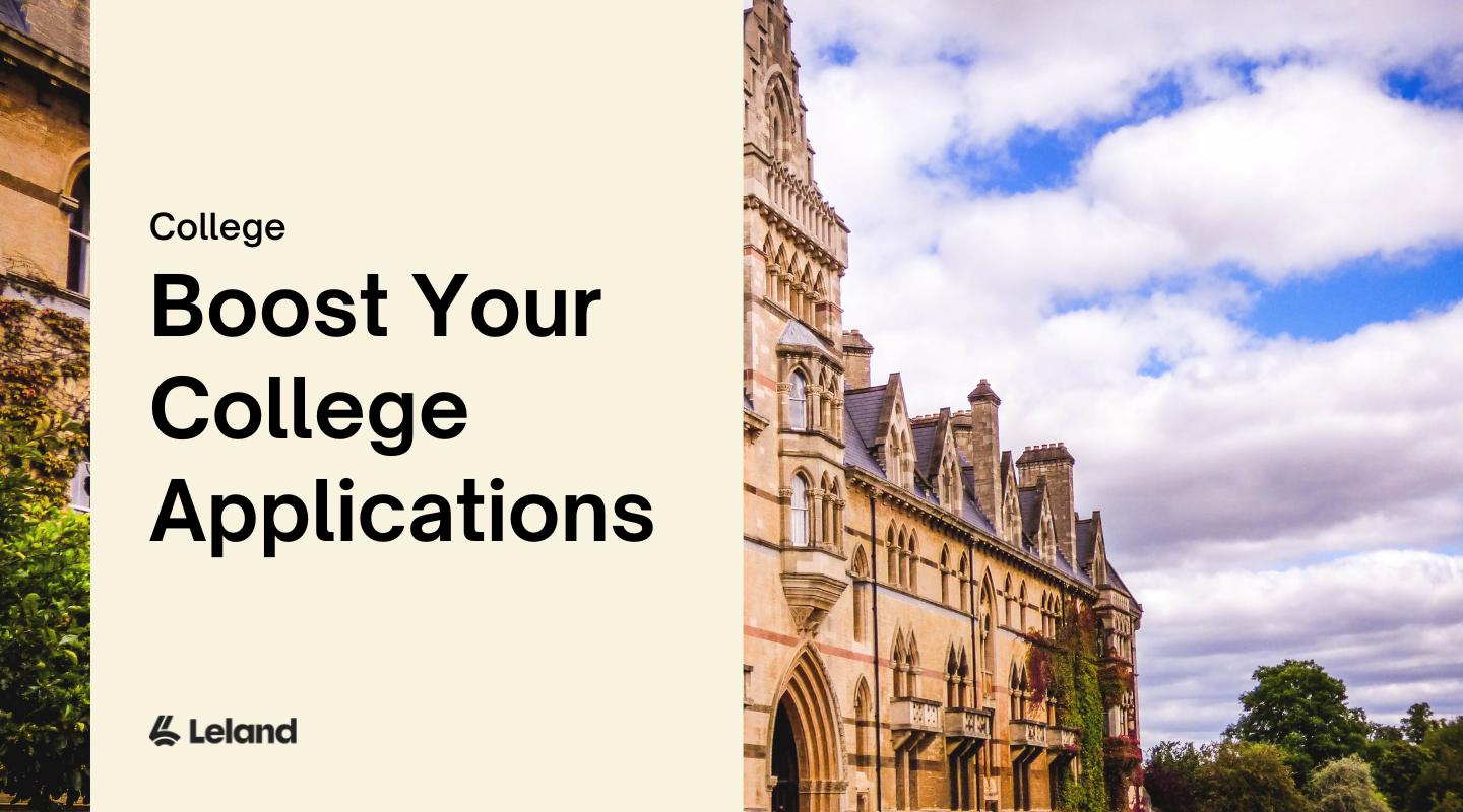 Boost Your College Applications