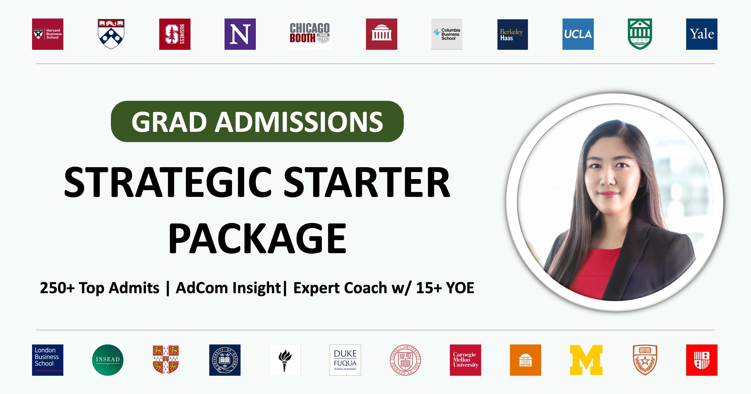 Master's Program Strategic Starter Package