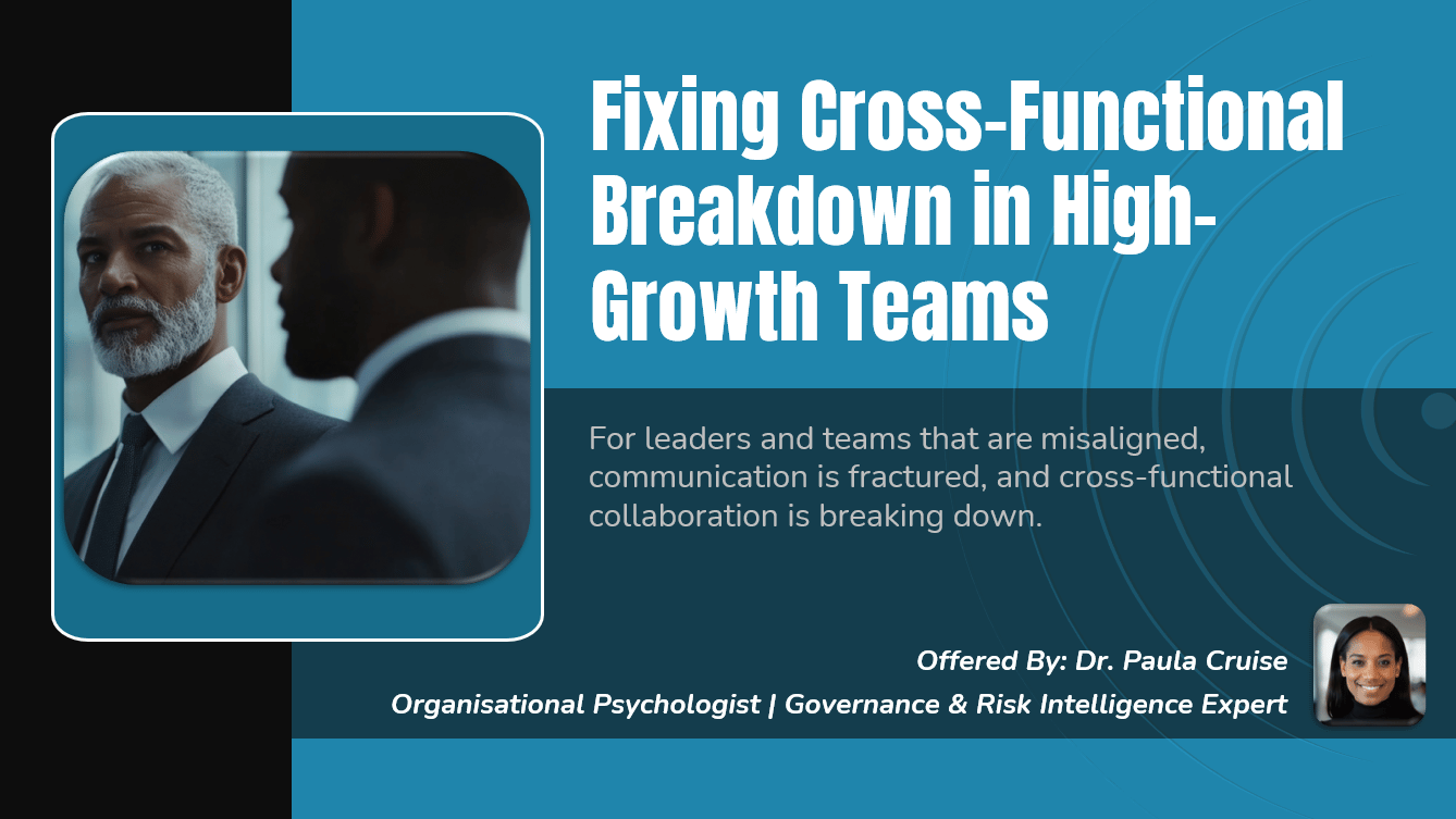 Fixing Cross‑Functional Breakdown in High‑Growth Teams