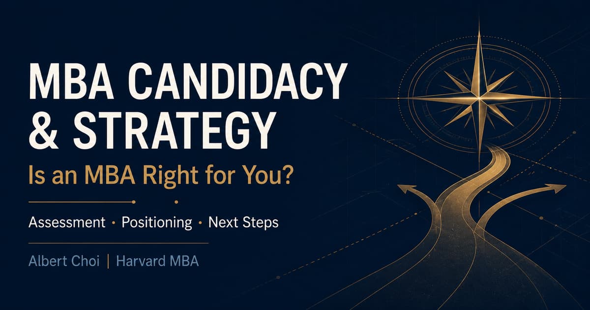 MBA Candidacy & Strategy Intensive