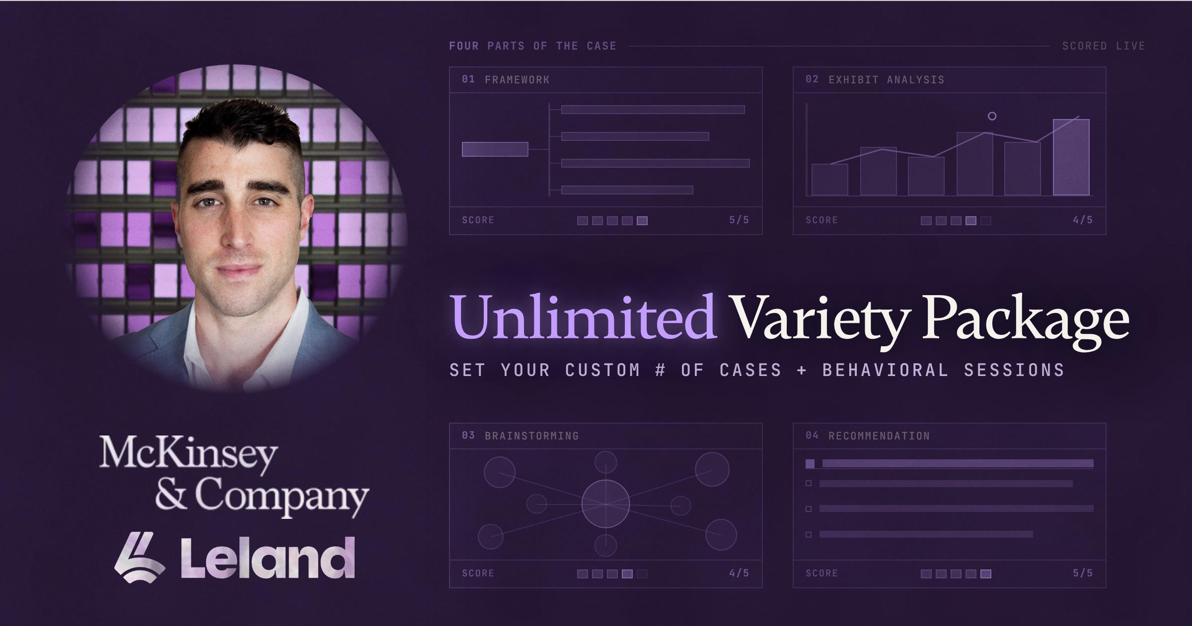 Unlimited Variety Package: Set Your Custom # of Cases + Behavioral Sessions