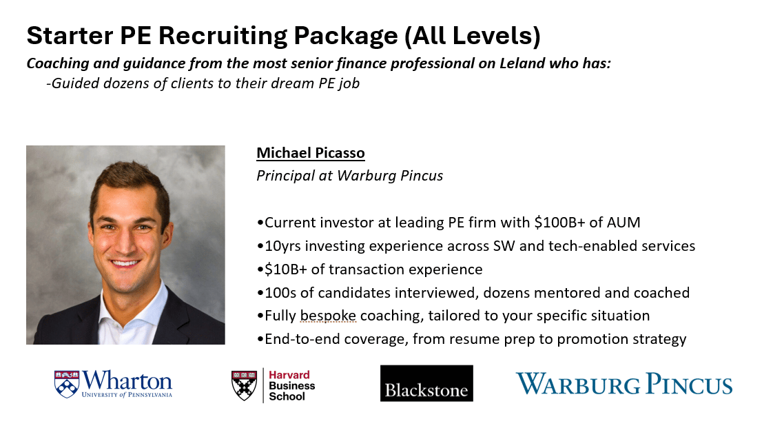 Starter PE Recruiting Package (All Levels)