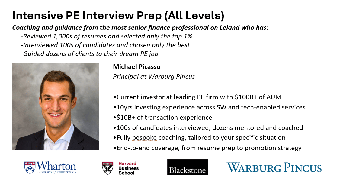 Intensive PE Recruiting Prep (All Levels)