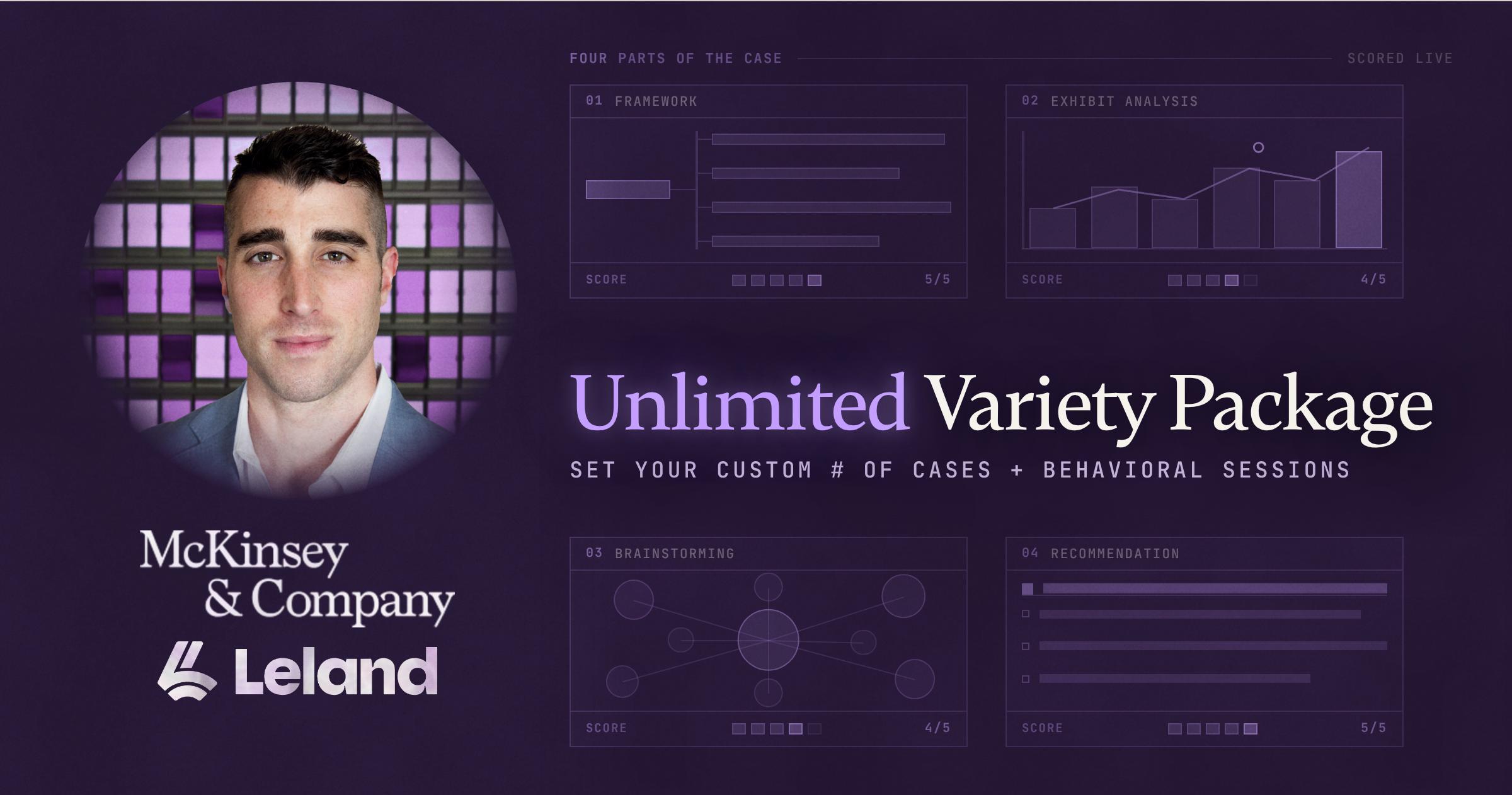 Unlimited Variety Package: Set Your Custom # of Cases + Behavioral Sessions