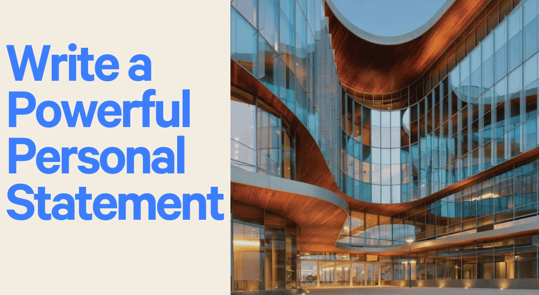 Write a Powerful Personal Statement