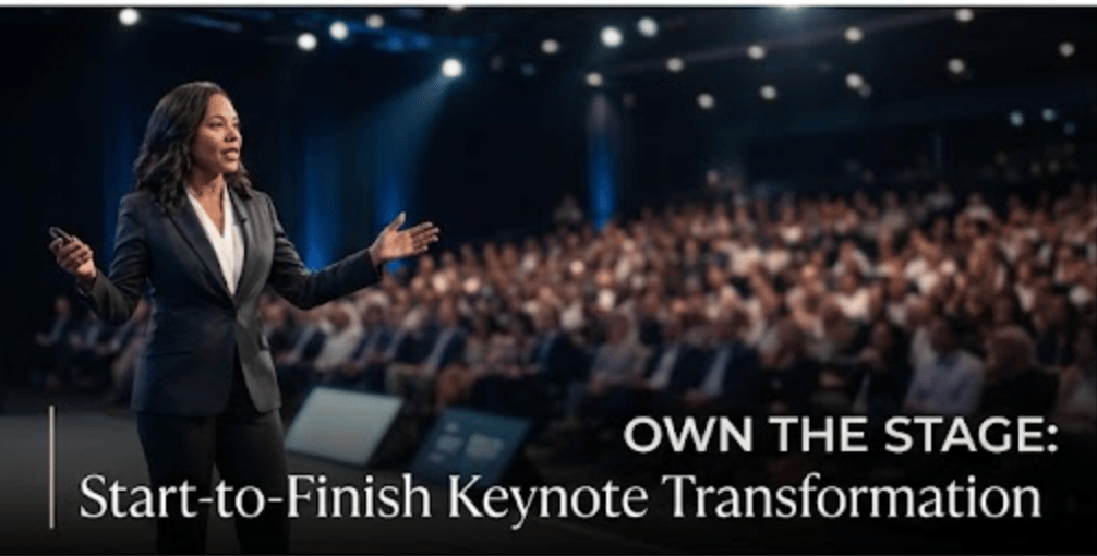 Own the Stage: A Start-to-Finish Keynote Transformation