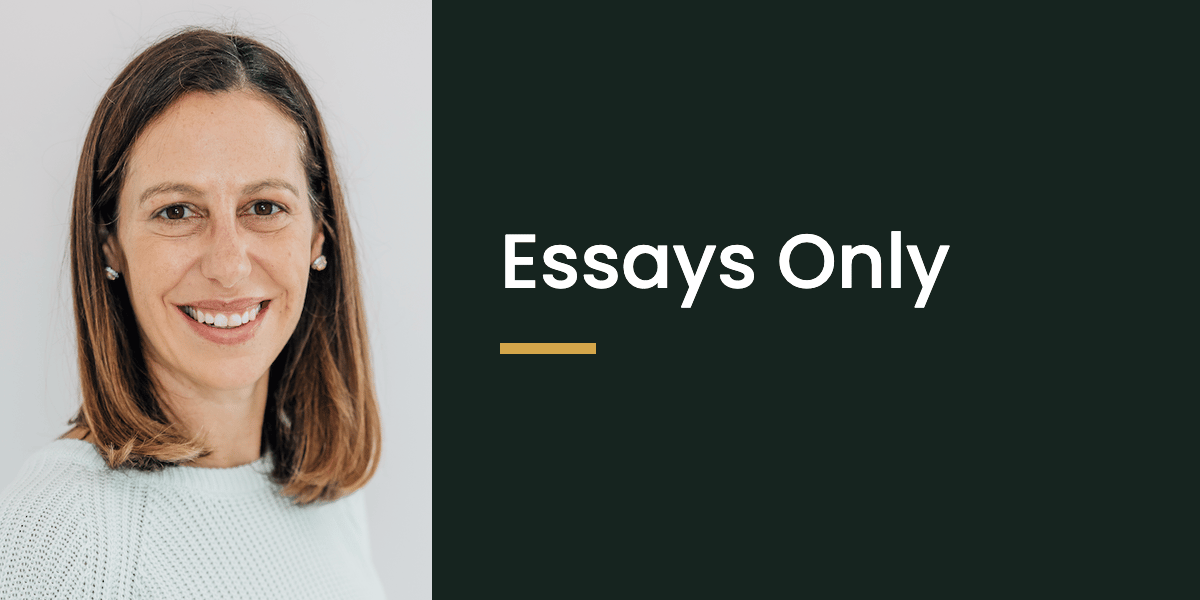 Essays Only: Strategy, Revisions, & Polishing
