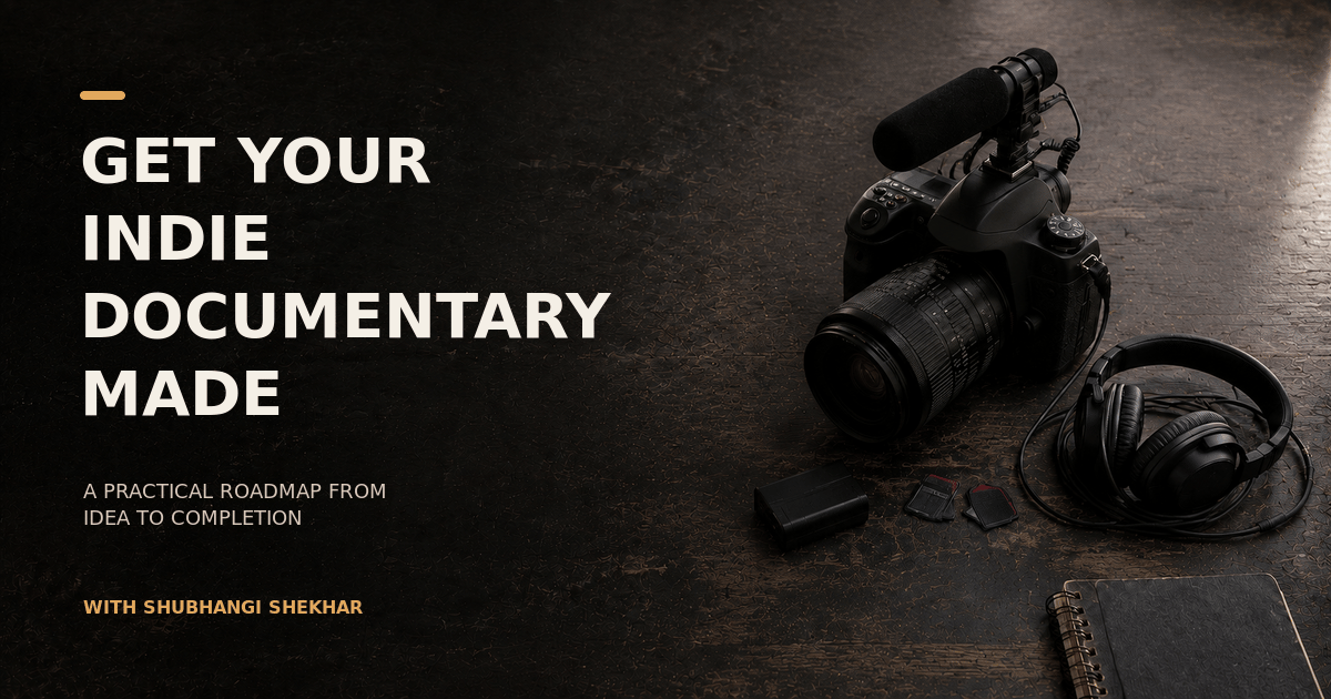 Get Your Indie Documentary Made 
