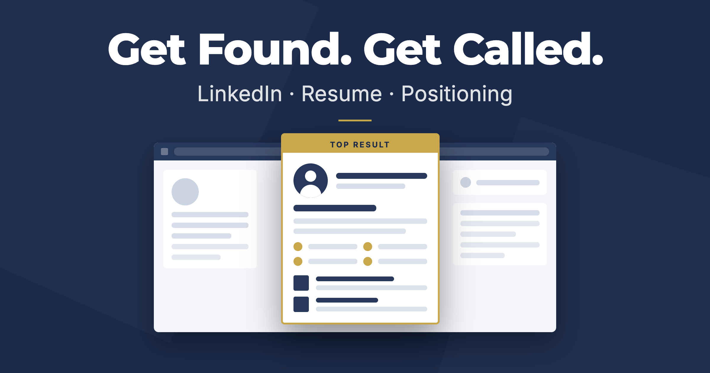 Get Found. Get Called.
