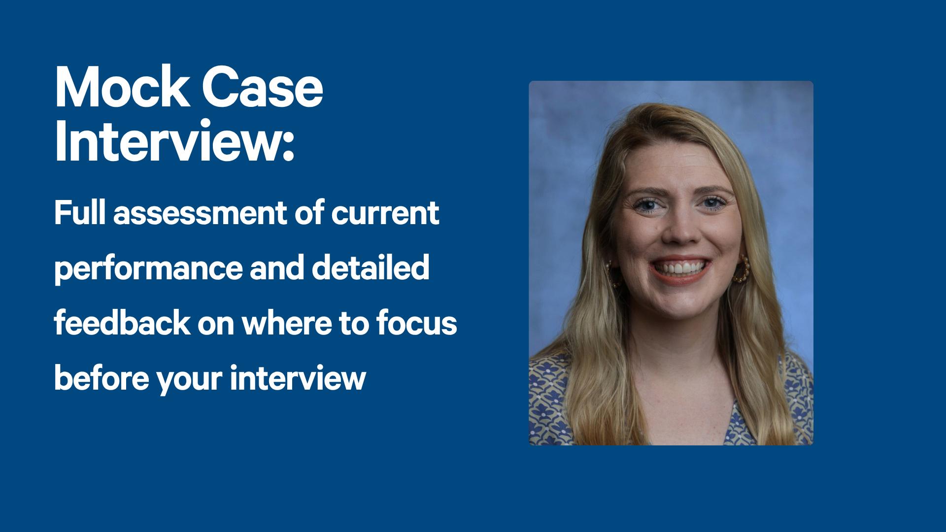 Mock Case Interview