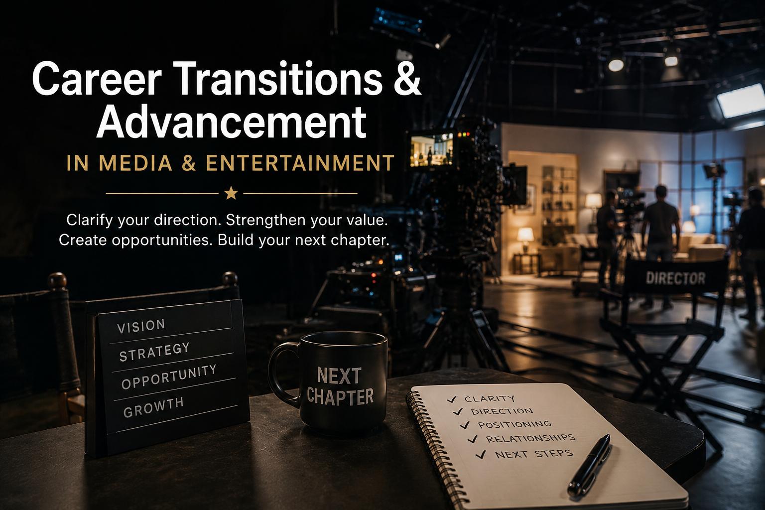 Career Transitions & Advancement in Media & Entertainment
