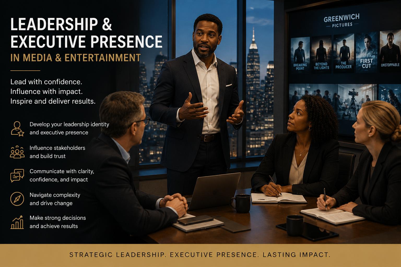 Leadership & Executive Presence in Media & Entertainment