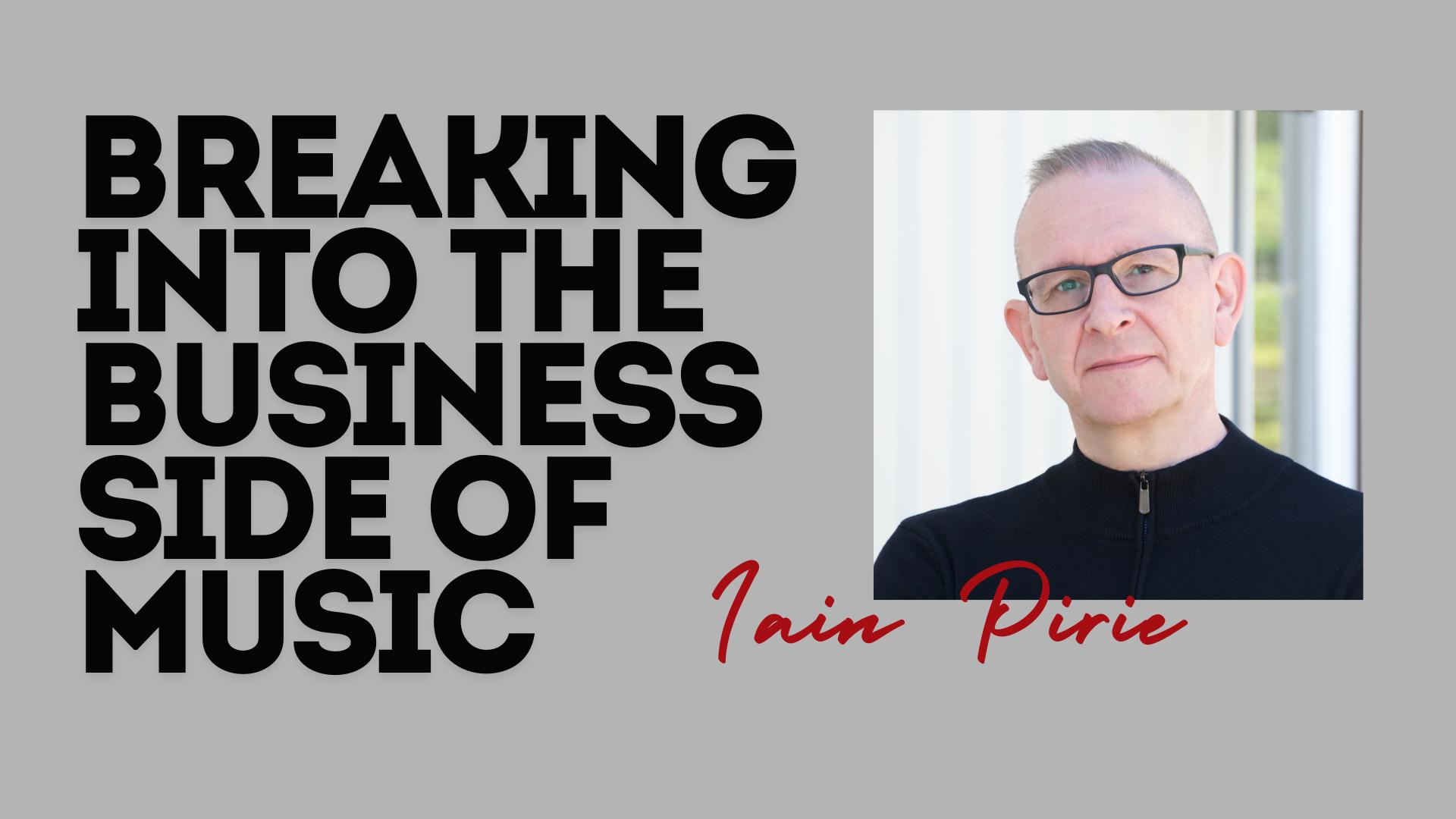 Breaking into the business side of music