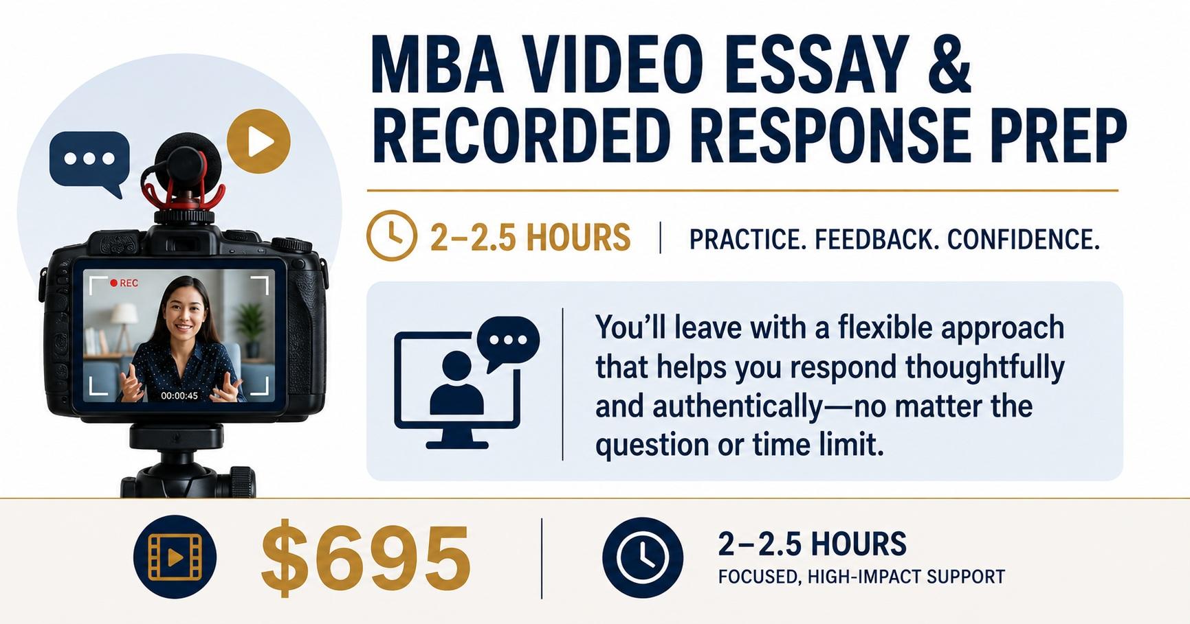 MBA Video Essay & Recorded Response Prep