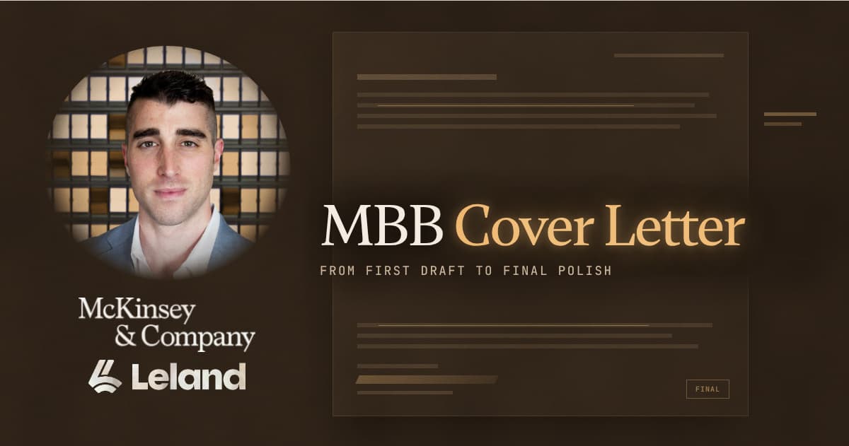 MBB Cover Letter: Final Polish