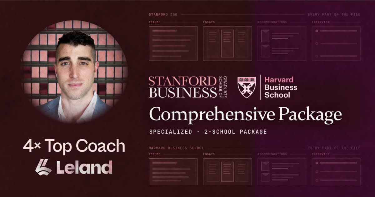 Stanford & Harvard All-In Comprehensive Package
