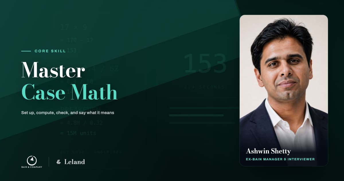 Master Case Math