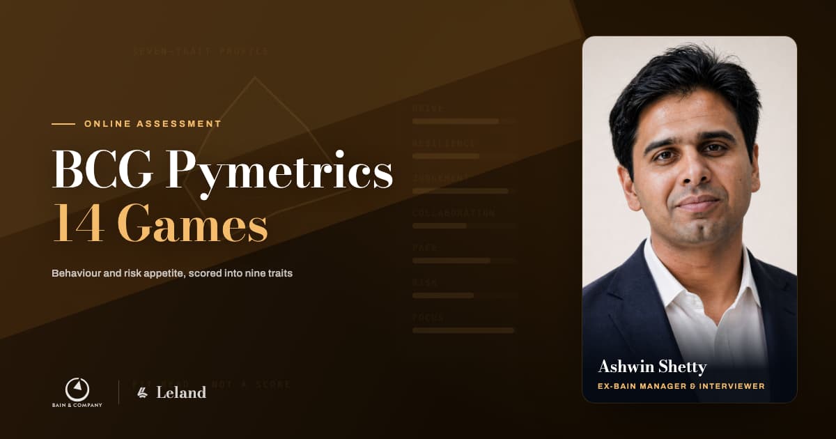 BCG Pymetrics: All 14 Behavioural Games