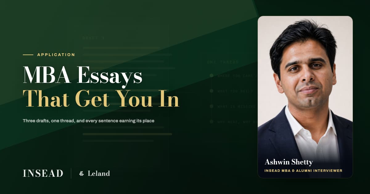 MBA Essays That Get You Interviewed