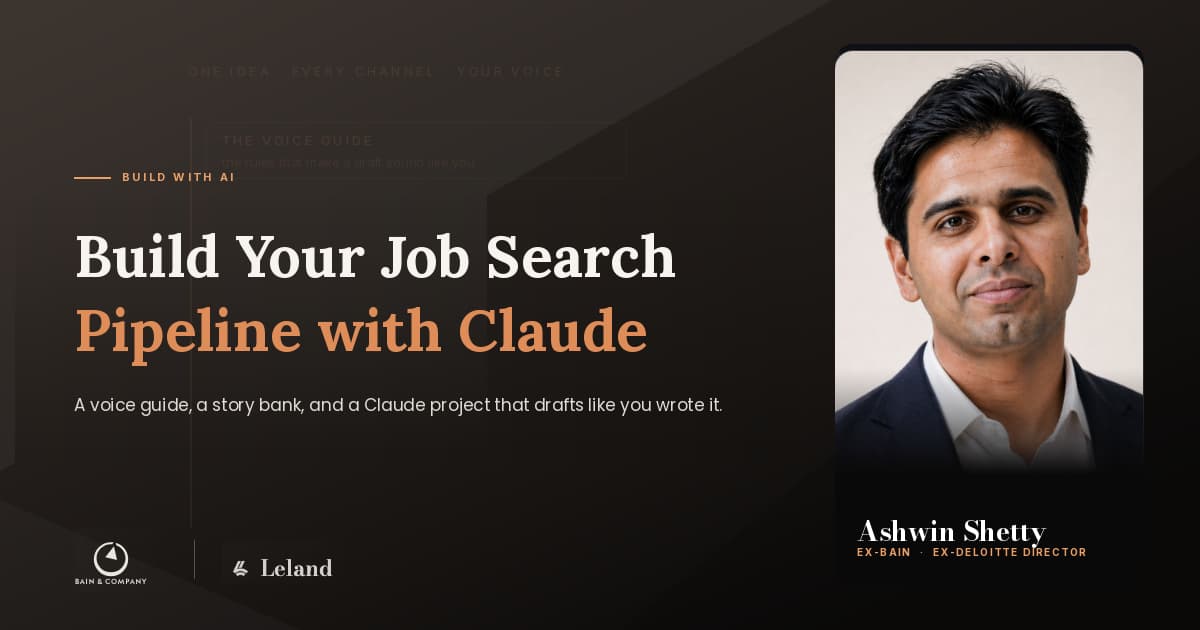 Build Your Job Search Pipeline with Claude