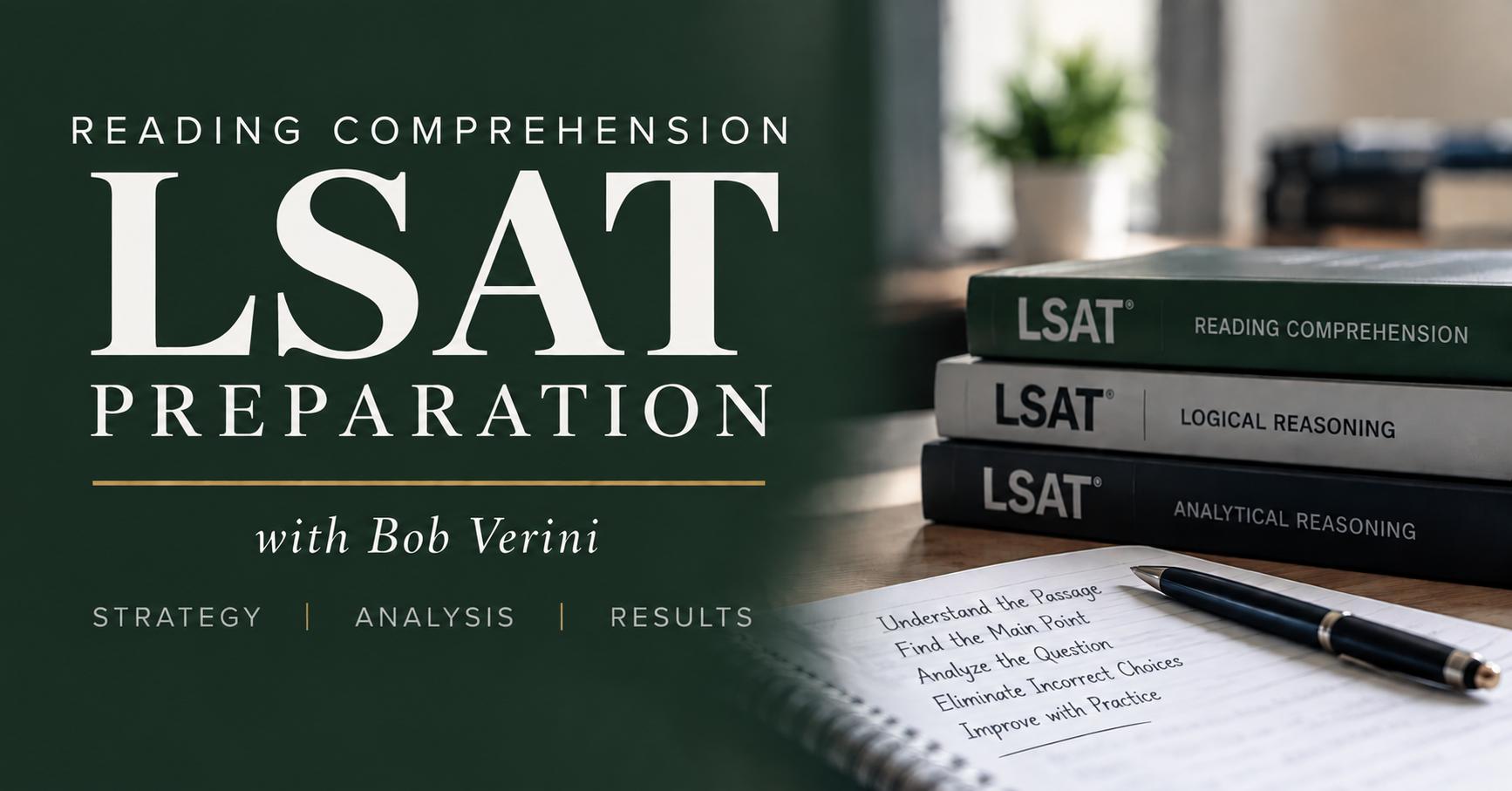 Reading Comprehension LSAT Preparation