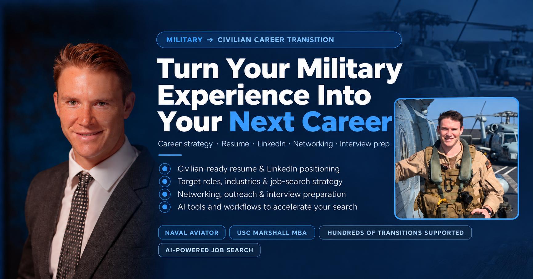 Military-to-Civilian Career Transition: Land the Right Role