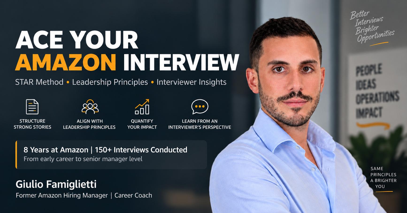 Amazon Interview Prep | Ex-Amazon Hiring Manager