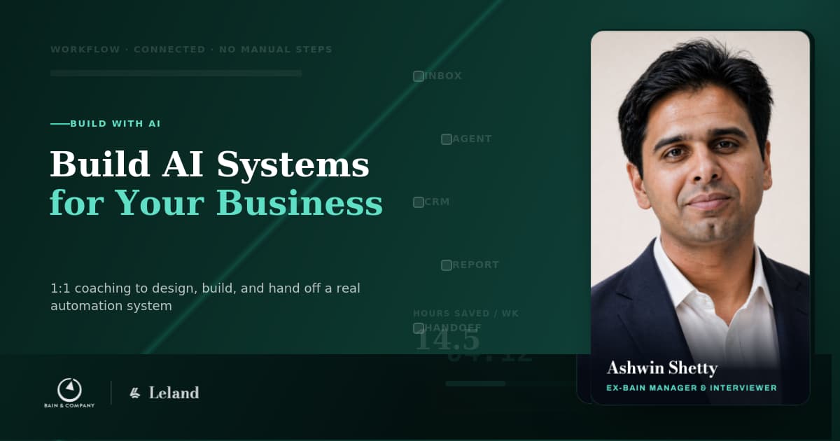 Build AI Systems for Your Business