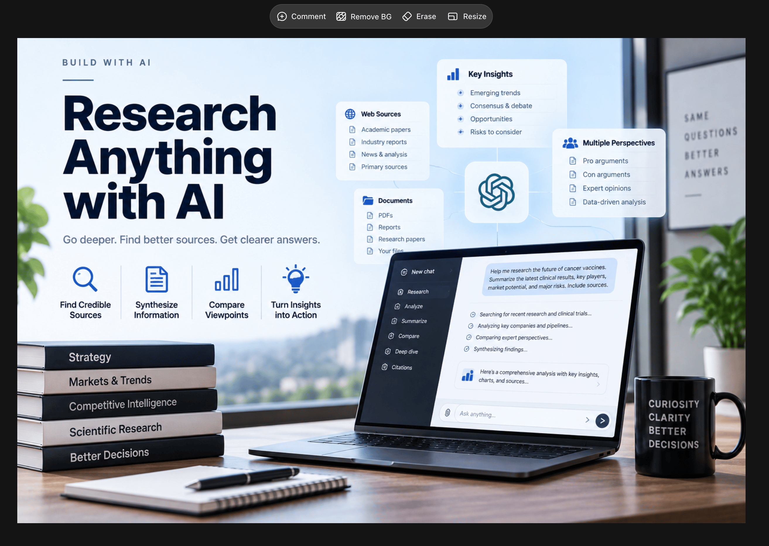 Research Anything with AI