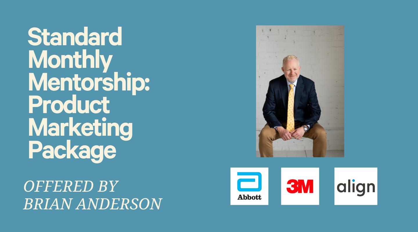 Standard Monthly Mentorship - Product Marketing 