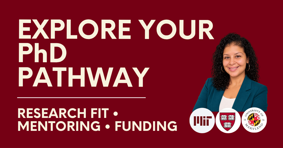Explore Your PhD Pathway: Research Fit, Mentoring & Funding