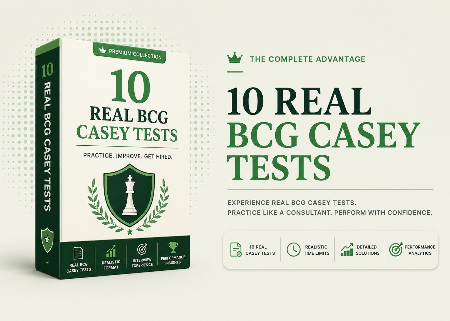 BCG Casey Simulator: 10 Interactive Tests Based on Real Exams