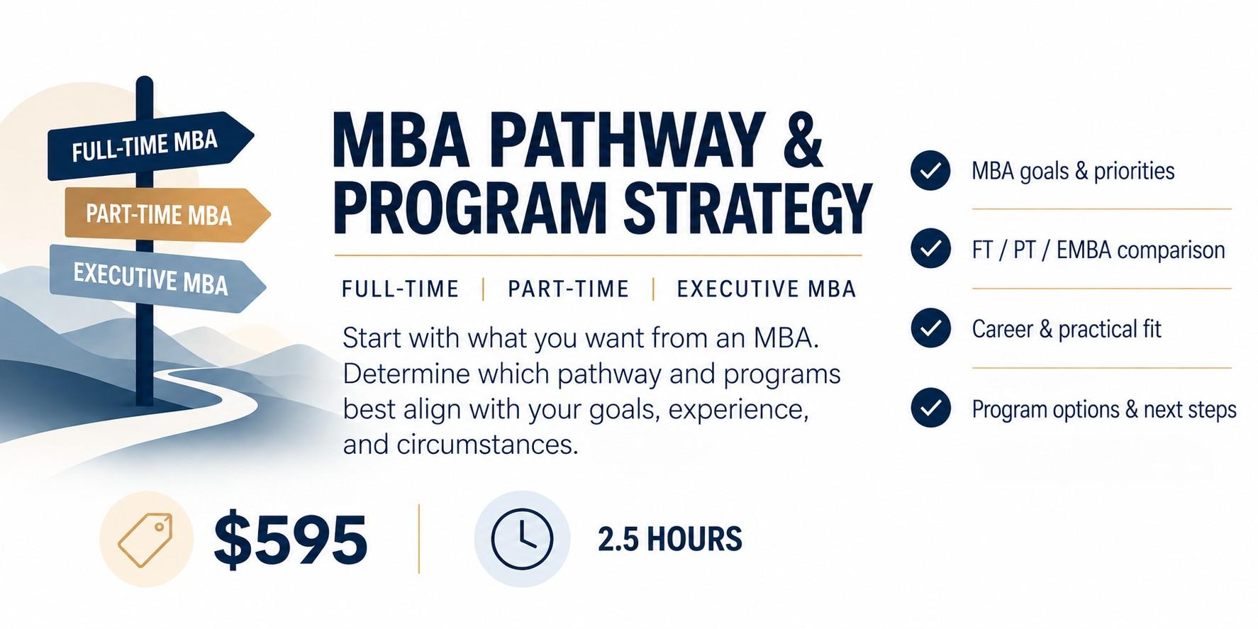 MBA Pathways & Program Strategy