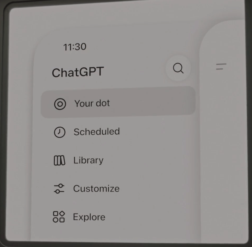 ChatGPT Dot Launch Sprint