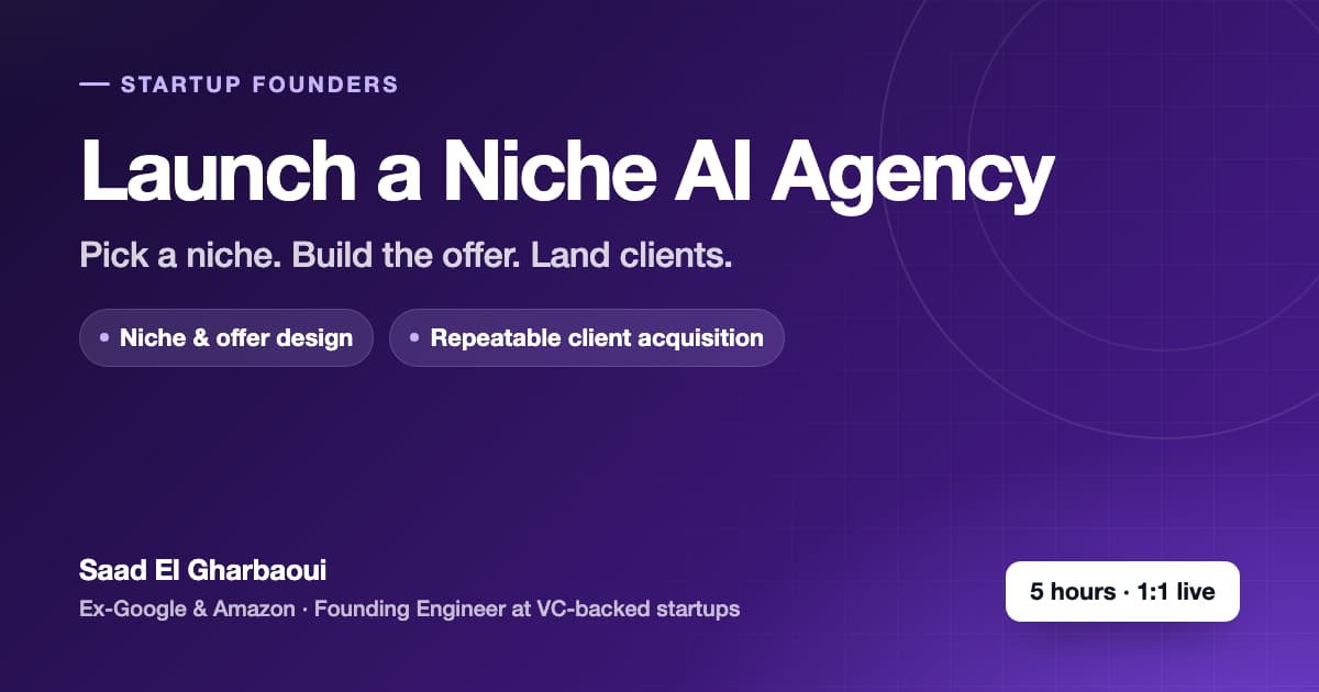 Launch a Niche AI Agency