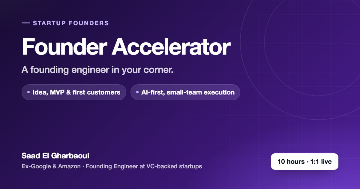 Founder Accelerator