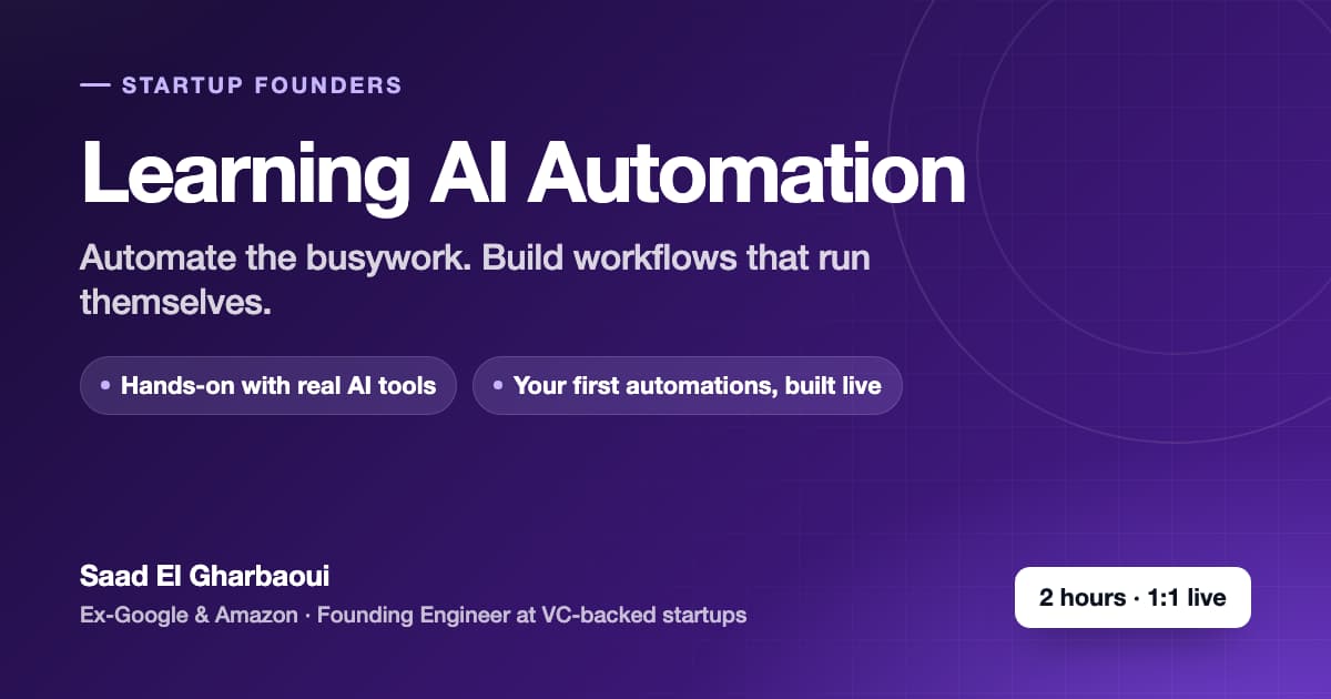 Learning AI Automation